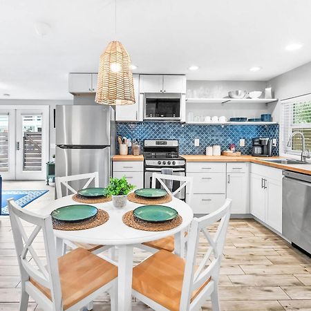 Coral Cottage, Stylish Studio Suite On Canal, Walkable To Beach, Private Parking St. Augustine Exterior photo
